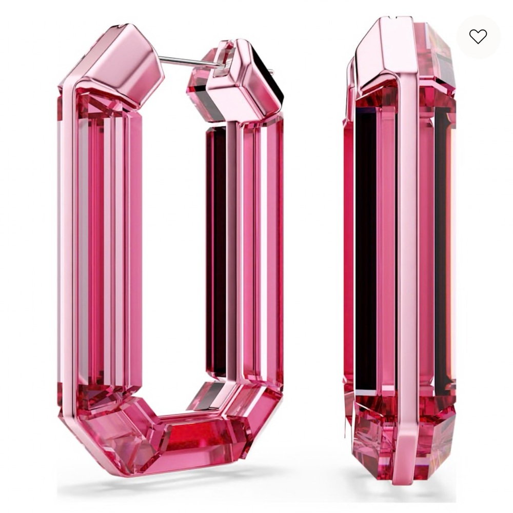 Swarovski Lucent Pink Earrings